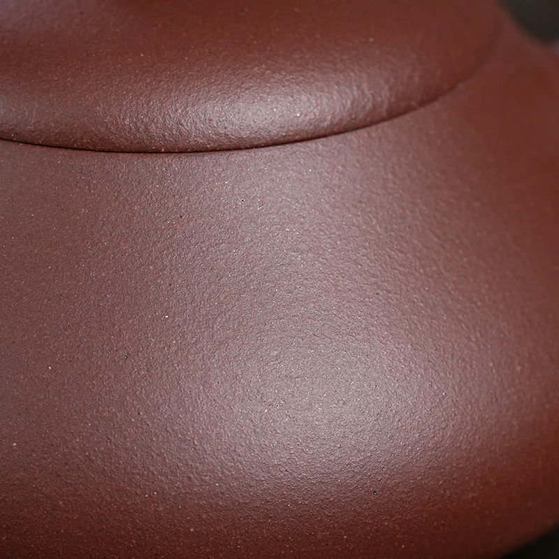 "Han Tang Shipiao" Yixing Teapot – 220cc, Semi-Handmade with Huanglongshan Original Qing Shui Ni Clay, by Artisan Xia Xiaojin