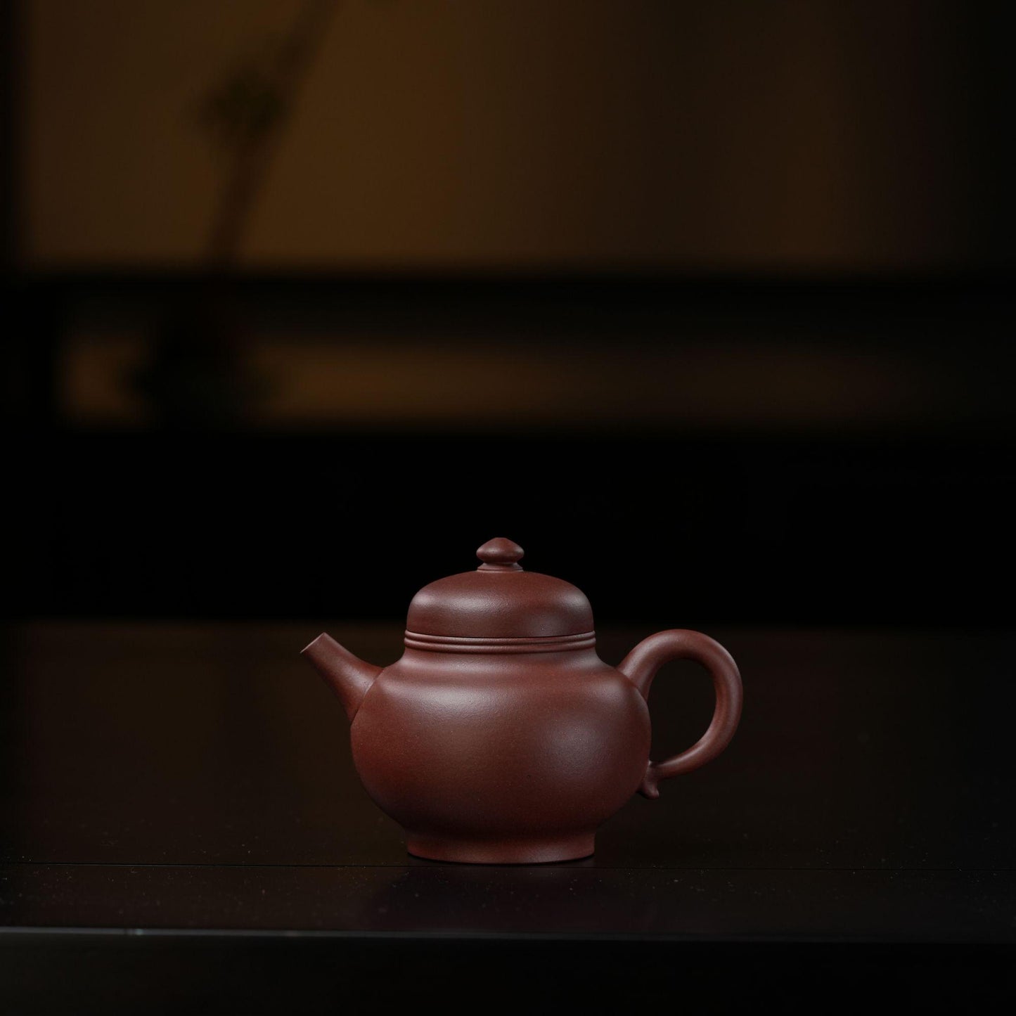 "Yun Lu" (Cloud Cottage) Yixing Teapot – 200cc, Semi-Handmade with Huanglongshan Original Qing Shui Ni Clay, by Artisan Jiang Chengqiong