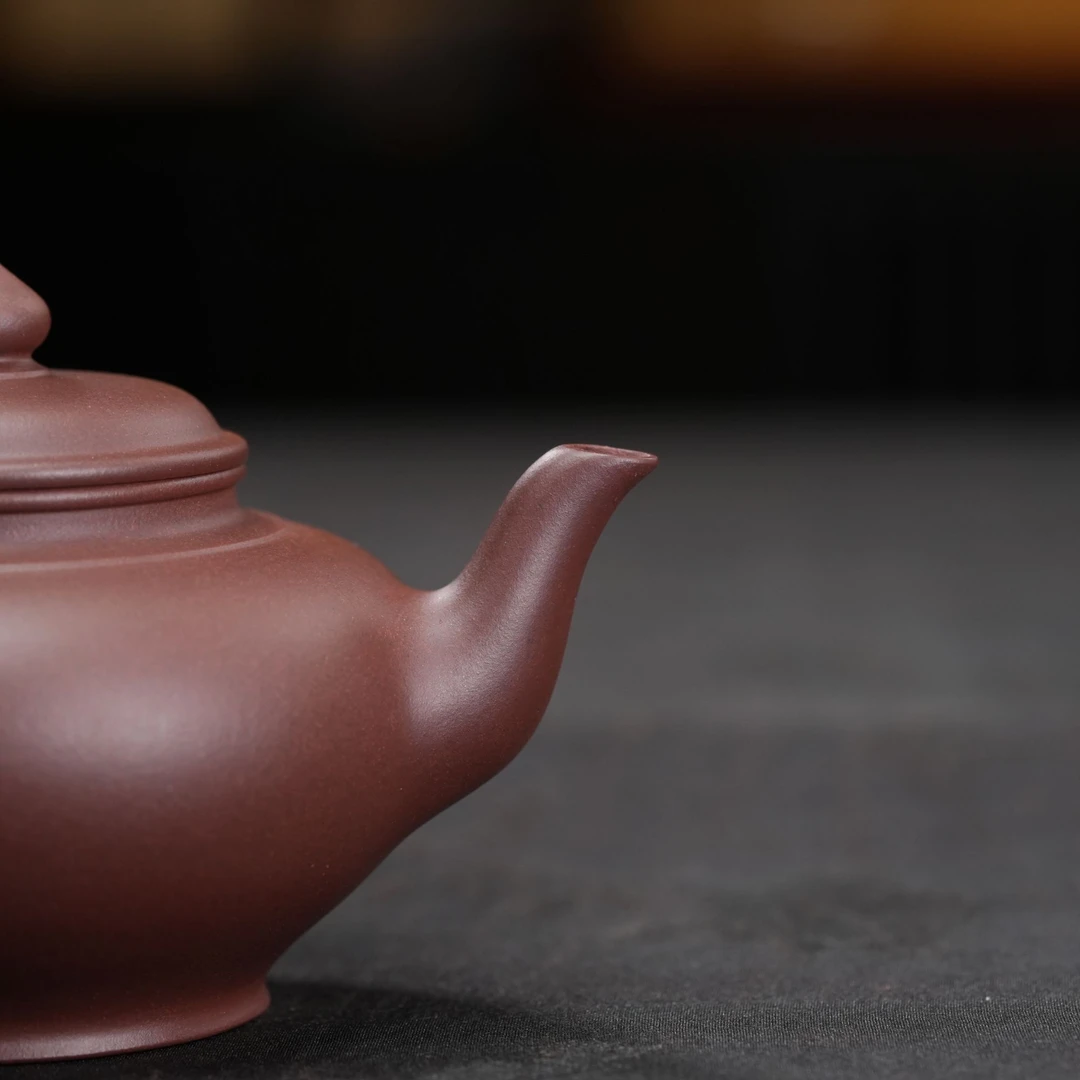 Xiao Ying Yixing Teapot 220cc Semi Handmade with Huanglongshan Original Zi Ni Clay by Artisan Xie Ping Classic Design