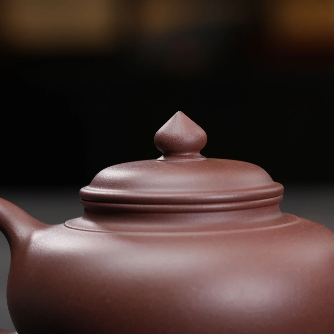 Xiao Ying Yixing Teapot 220cc Semi Handmade with Huanglongshan Original Zi Ni Clay by Artisan Xie Ping Classic Design